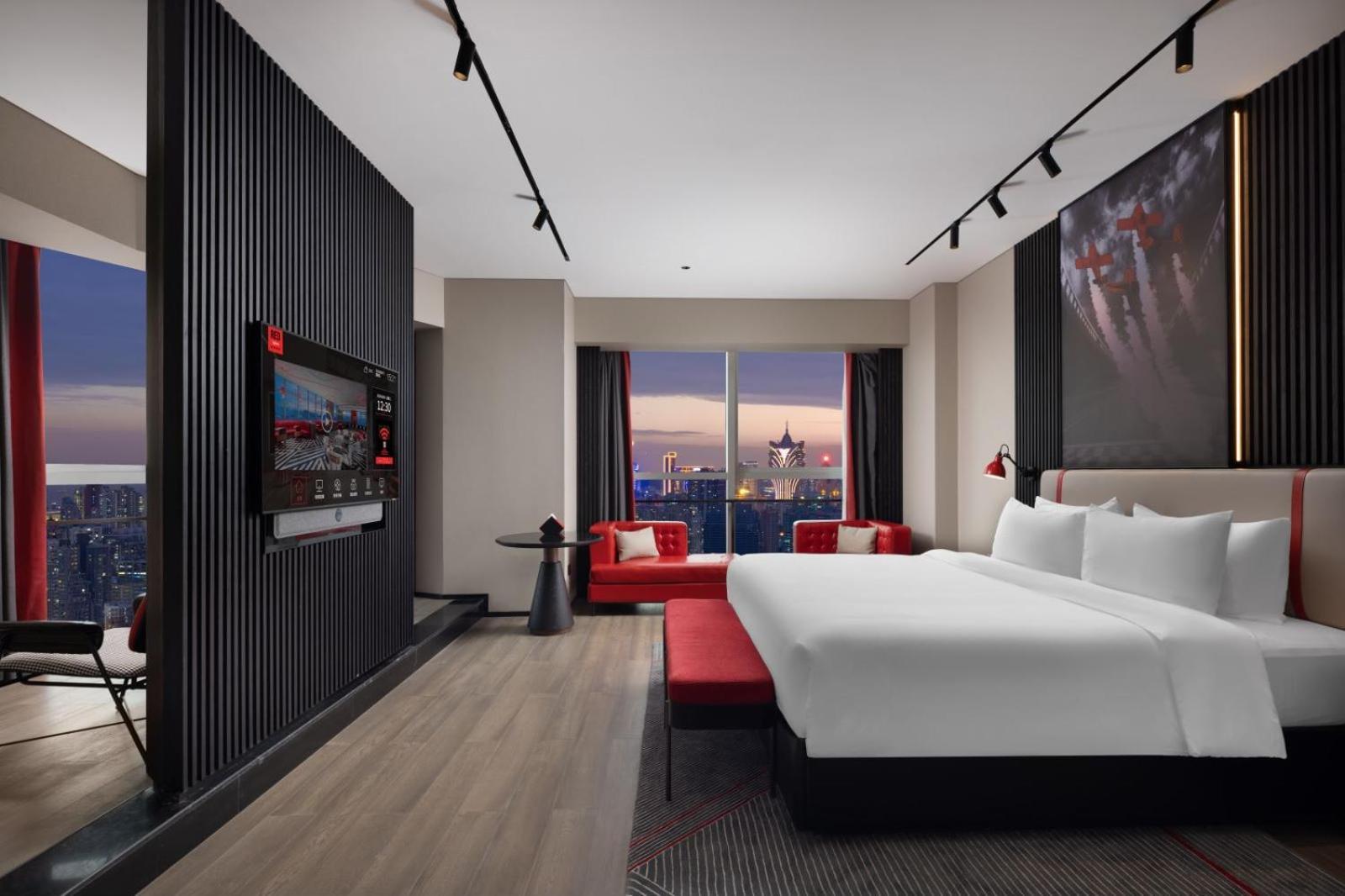 เรดิสัน เรด จูไห่ กงเป่ย พอร์ท Hotel ภายนอก รูปภาพ