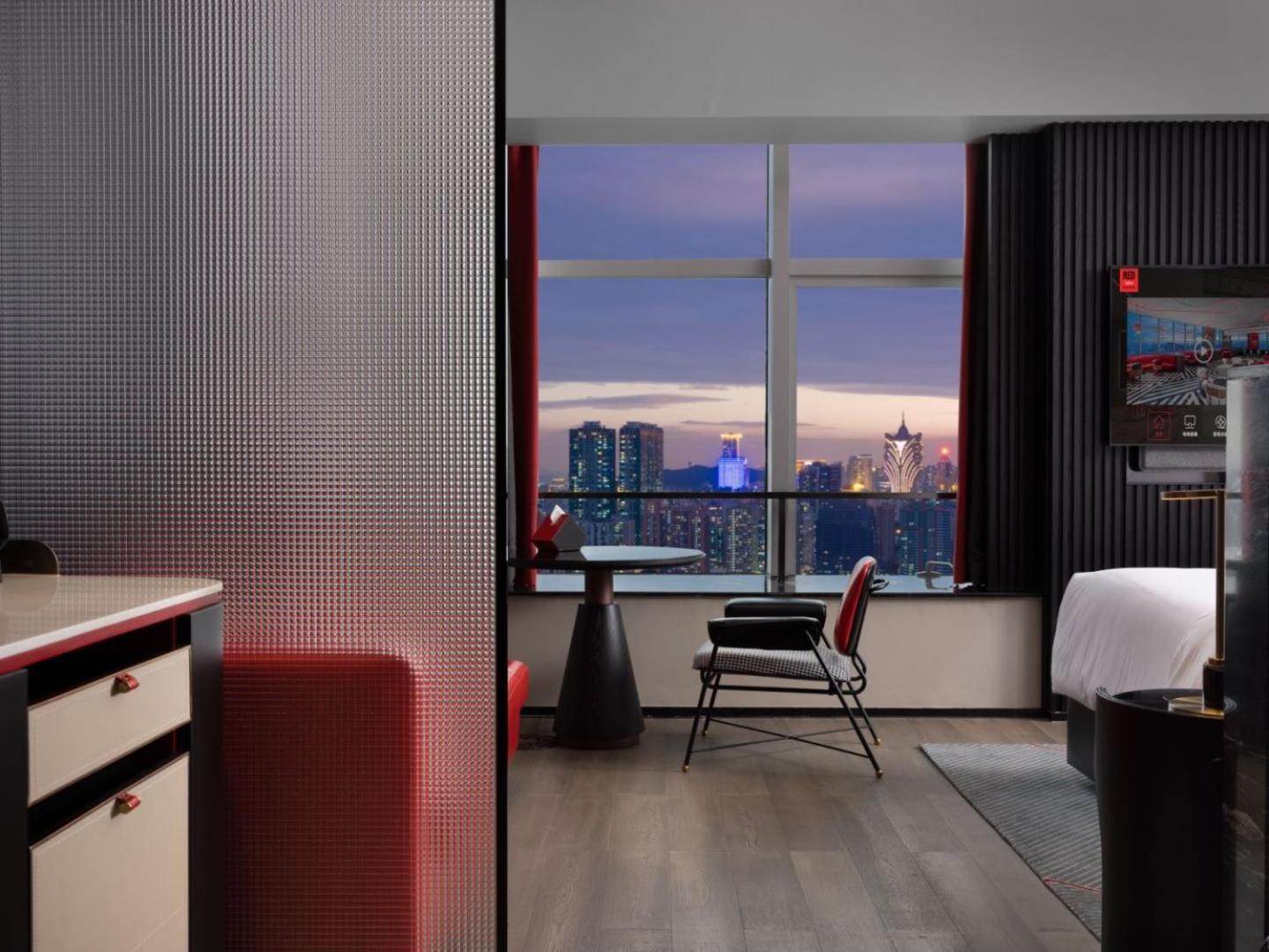 เรดิสัน เรด จูไห่ กงเป่ย พอร์ท Hotel ภายนอก รูปภาพ